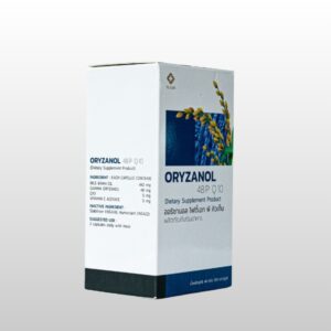 Oryzanol 48P Q10 | น้ำมันรำข้าว ผสมโคคิวเทน(1 กล่อง 60 แคปซูล)